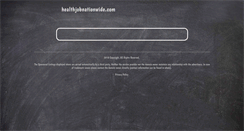 Desktop Screenshot of healthjobnationwide.com